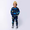 Boys Dino Rollers Furry Trackies by Minti