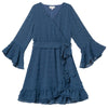 Winnie LS Wrap Dress by Designer Kidz - Innocence and Attitude