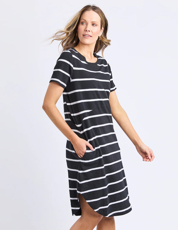 Bay Stripe Dress by Foxwood