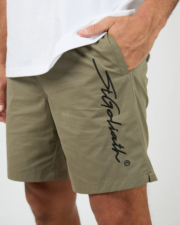 Embroidered Volley Short by St Goliath