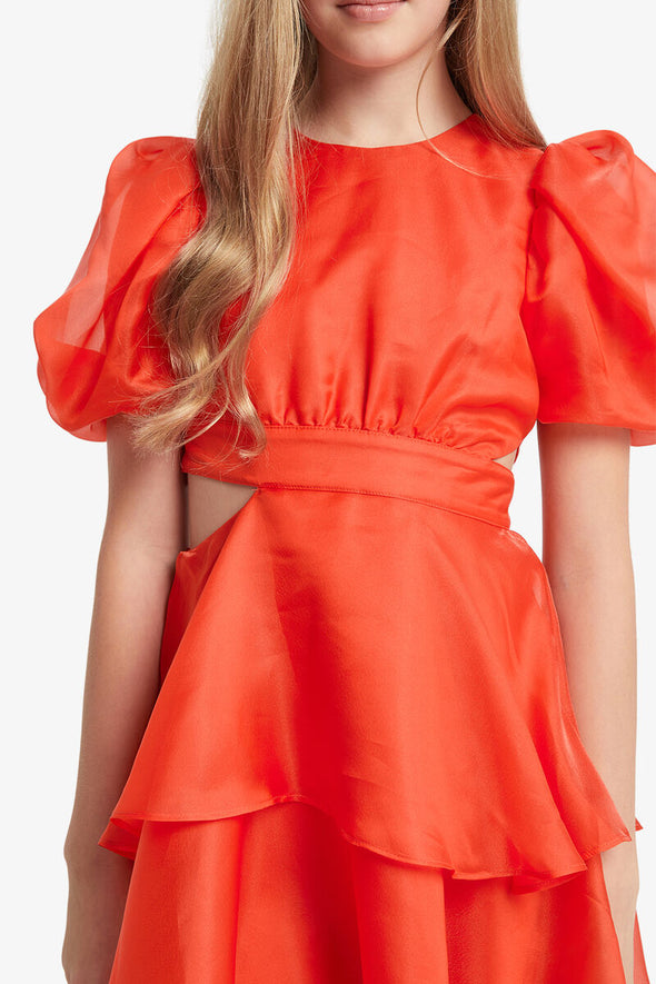 Enya Organza Mini Dress by Bardot