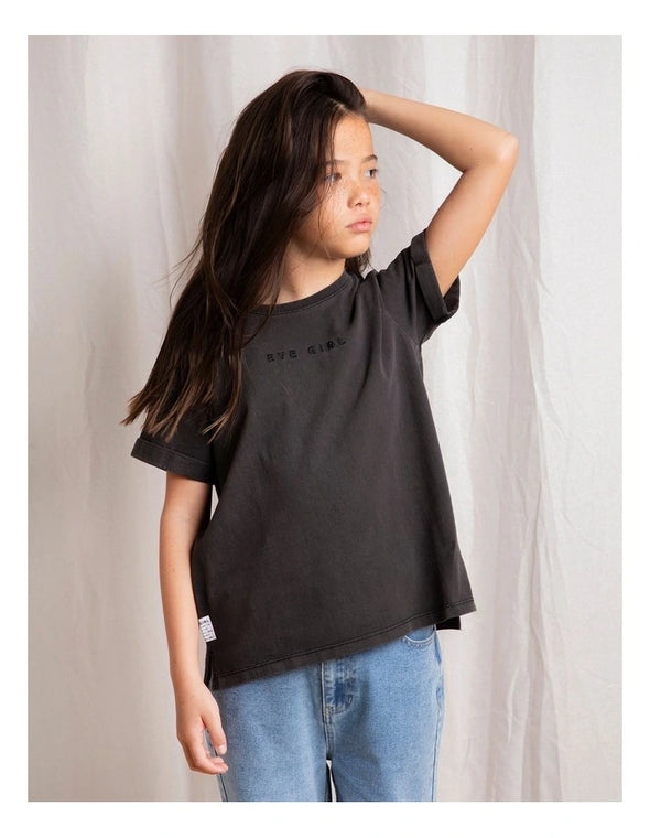 Girls Washed Tee by Eve Girl (3-7)