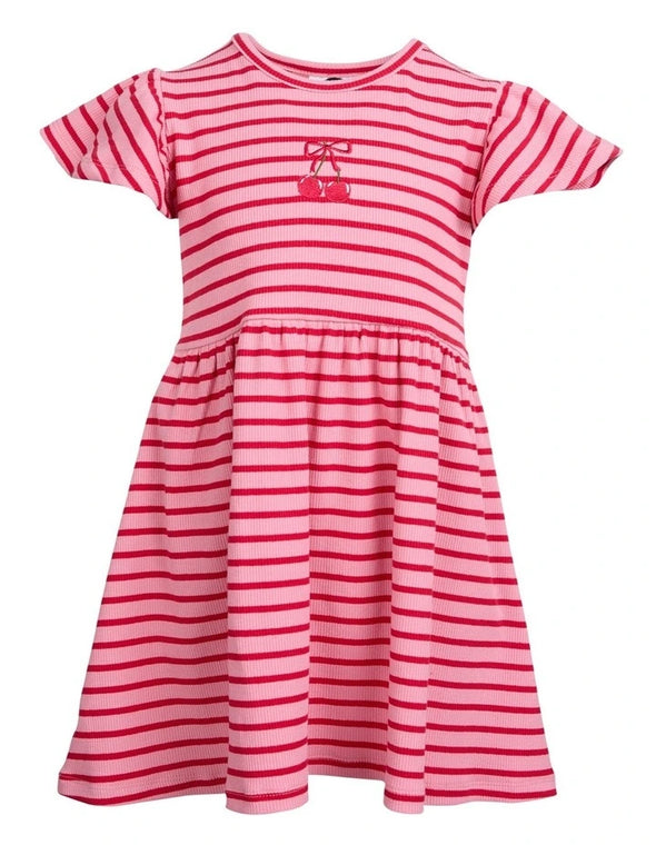 Girls Betty Rib Dress - Innocence and Attitude