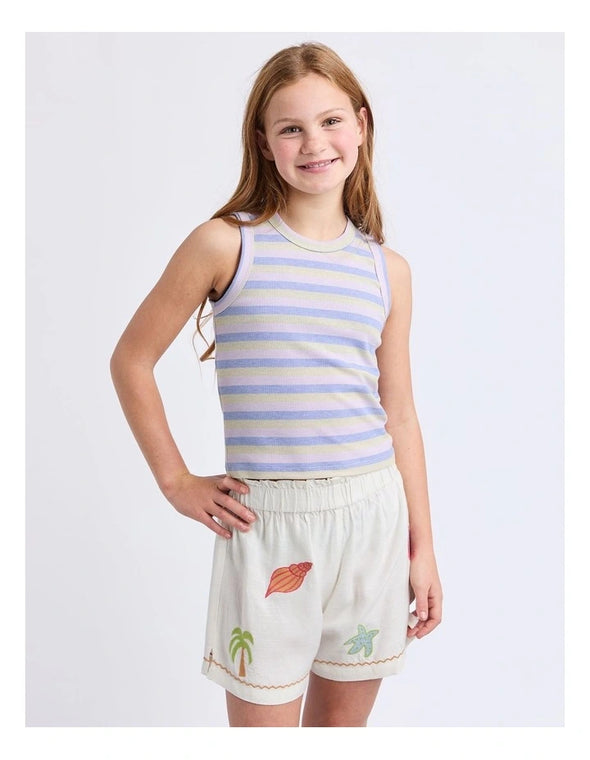 Callie Rib Tank By Eve Girl