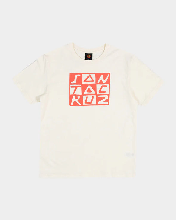 Checker Block Front Short Sleeve Tee by Santa Cruz