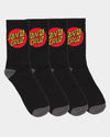 Classic Dot Crew Sock (Mens) by Santa Cruz