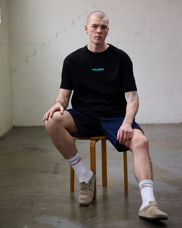 Collective Box Fit Tee by Wndrr - Innocence and Attitude