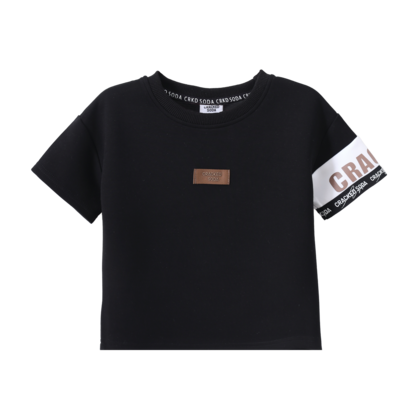 Dash Detailed Tee by Cracked Soda