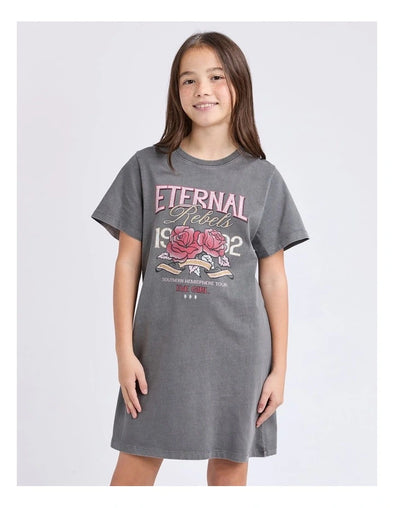 Eternal Rebels Tee Dress by Eve Girl