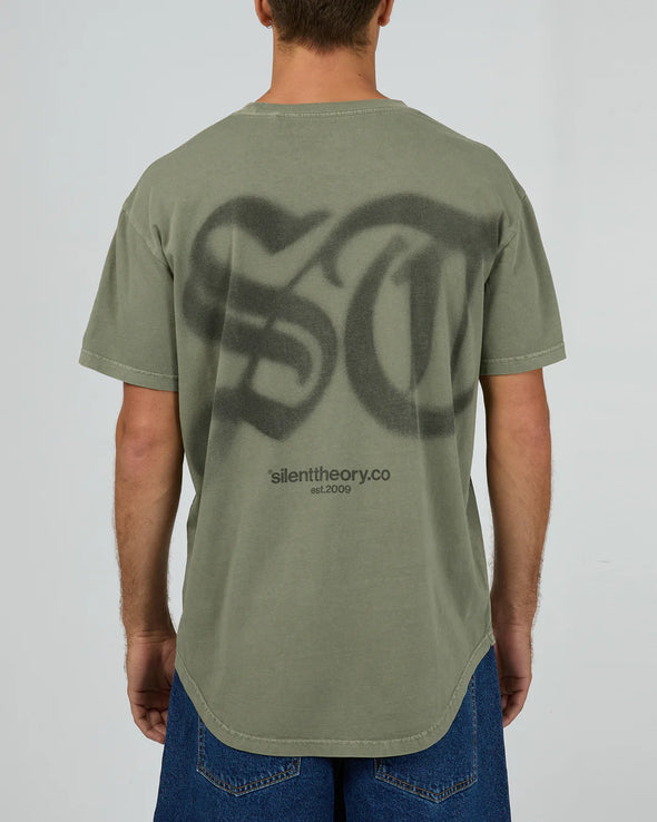 Fade Scoop Tee by Silent Theory