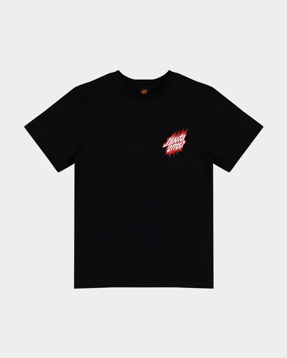 Flamed Dot Upside Down Tee by Santa Cruz