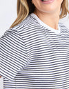 Hutch Stripe Tee by Foxwood