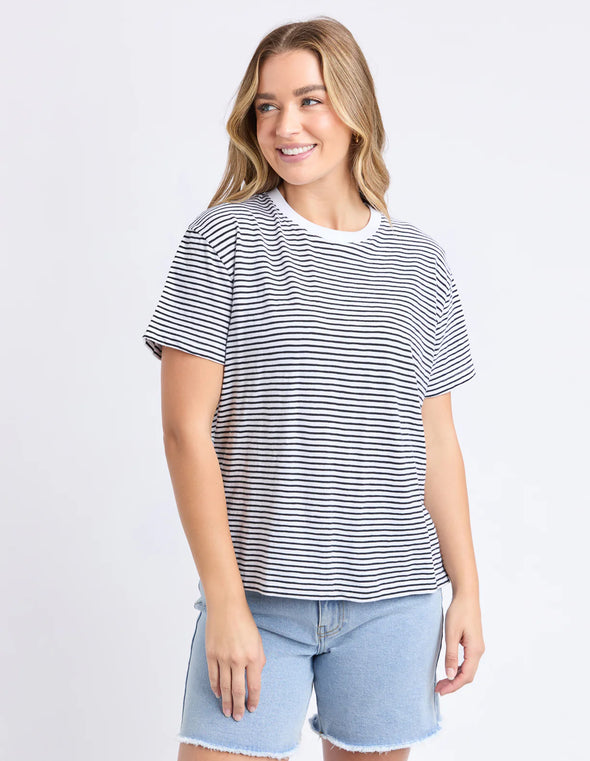 Hutch Stripe Tee by Foxwood