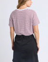 Hutch Stripe Tee by Foxwood