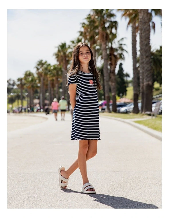 Issy Rib Tee Dress by Eve Girl