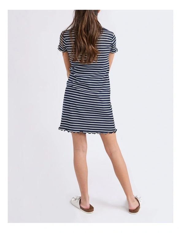 Issy Rib Tee Dress by Eve Girl