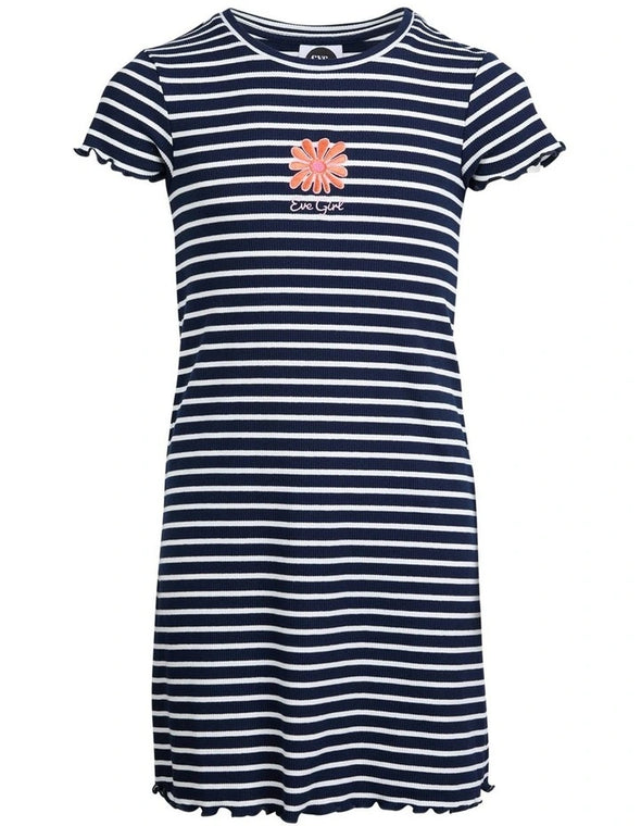 Issy Rib Tee Dress by Eve Girl