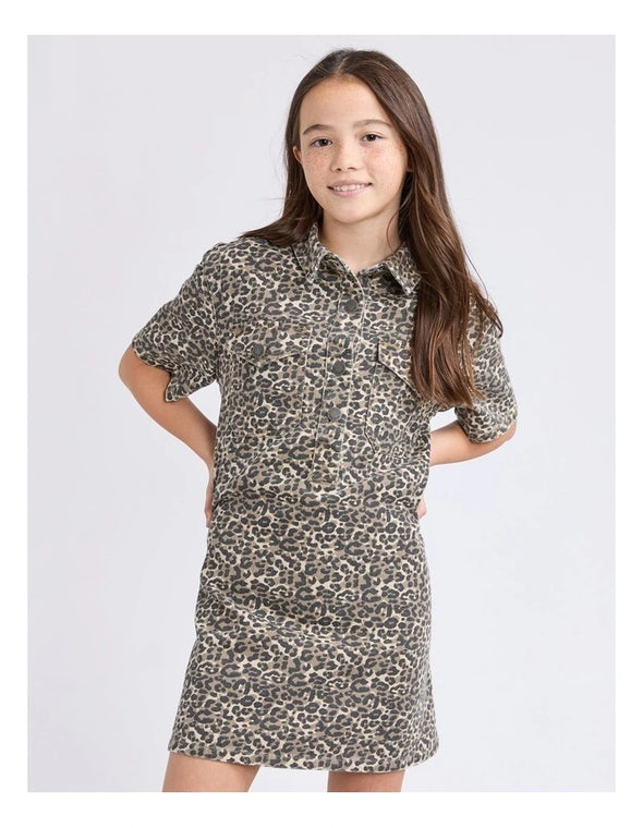 Holly Leopard Dress by Eve Girl