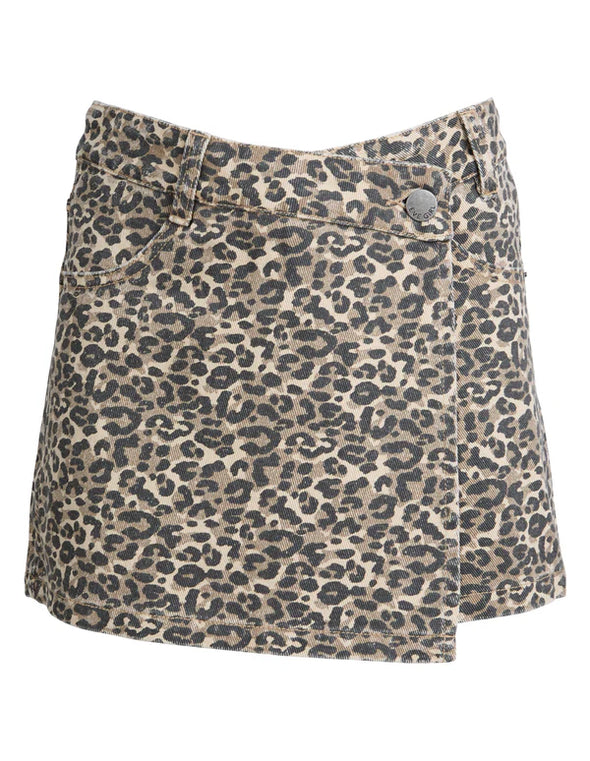 Holly Leopard Skort by Eve Girl