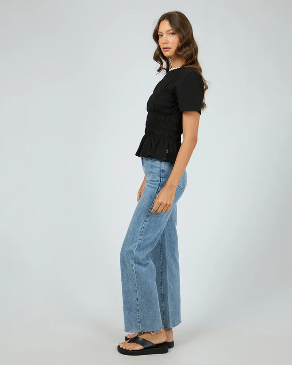 Lipa Ruched Top by All About Eve