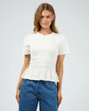 Lipa Ruched Top by All About Eve