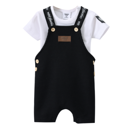 Luca Waffle Overall Set by Cracked Soda