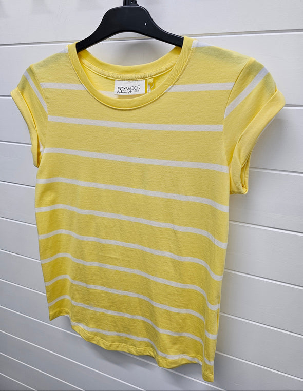 Manly Stripe Tee by Foxwood