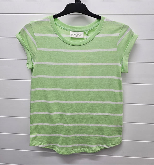 Manly Stripe Tee by Foxwood