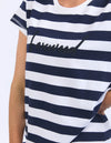 Signature Stripe Tee Dress by Foxwood