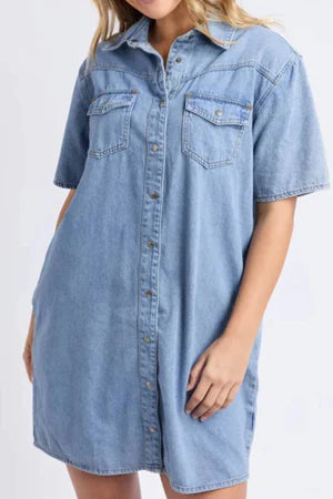 Sorcha Denim Dress by Foxwood