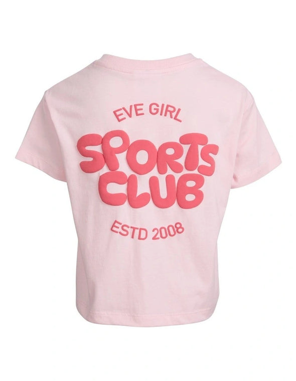 Girls Sports Club Tee by Eve Girl