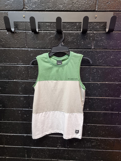 Colour Block Muscle Tee by St Goliath