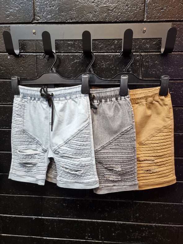Diesel Detailed Shorts by Cracked Soda