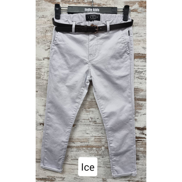 Boys Cuba Stretch Chino Pants by Indie Kids (11 Colours) - Innocence and Attitude