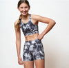 Girls Camo Active Sports Crop Top by Lava Tribe - Innocence and Attitude