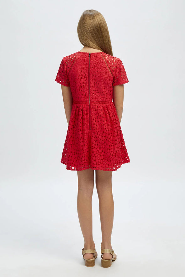 Emmie Mini Lace Dress by Bardot Junior