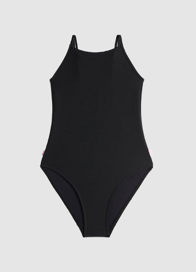 Seafolly Girls Summer Tankini Top | Criss Cross Strap Swimwear | Mesh Detail